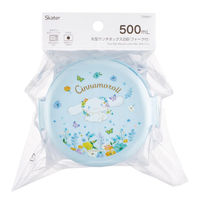 スケーター 弁当箱 500ml 丸型ランチボックス2段 シナモロールパステル水彩花柄 497504 1個（直送品）