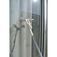 アズマ工業 窓 網戸 ワイパー 掃除 楽絞りワイパー 拭き幅約24cm 水だけで洗える 497525 1個（直送品）