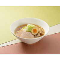 ミタニ 丼鉢 山中 ラーメンどんぶり 石目塗 白 497562 1個（直送品）