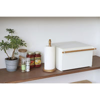 クレエ キッチンペーパーホルダー ナインマーケ キッチンペーパースタンド 固定シート付 497725 1個（直送品）