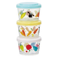 スケーター 保存容器 薄肉保存容器 3個組み ひつじのショーン 240ml 498225 1個（直送品）