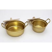 谷口金属工業 両手鍋 18cm 和の職人 アルミ浅型鍋 木蓋付 498350 1個（直送品）