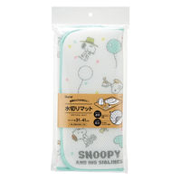 スケーター 水切りマット マイクロファイバー 41×31cm スヌーピー 498417 1個（直送品）