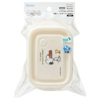 スケーター 弁当箱 2個入 300ml 抗菌シールボックス2P スヌーピー バッジ 498572 1個（直送品）