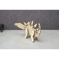 セトクラフト キーフック 天然木 色塗り 恐竜 組立て式 498944 1個（直送品）