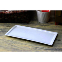 ネクスト プレート フレーム スクエア長角プレート 21.5cm 白 499199 1個（直送品）