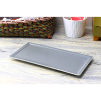 ネクスト プレート フレーム スクエア長角プレート 21.5cm 薄墨 499201 1個（直送品）