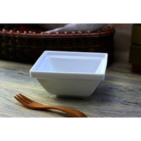 ネクスト ボウル フレーム スクエアボウル Mサイズ 11cm 白 499207 1個（直送品）