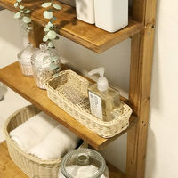 サンリツ キッチントレー KLEANE PLUS 洗える 抗菌素材の小物入れ バスケット S ベージュ 499107 1個（直送品）