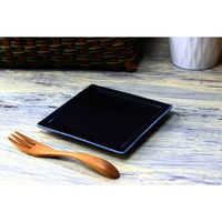 ネクスト プレート フレーム スクエアプレート Sサイズ 10.5cm 紺青 499194 1個（直送品）