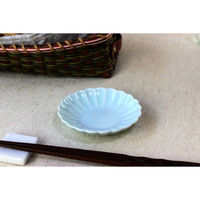 ネクスト 皿 菊花和膳 小皿 9.5cm 青磁 499212 1個（直送品）