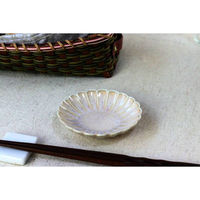 ネクスト 皿 菊花和膳 小皿 9.5cm 白うのふ 499213 1個（直送品）
