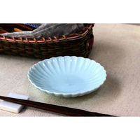 ネクスト 皿 菊花和膳 取り皿 13.5cm 青磁 499215 1個（直送品）