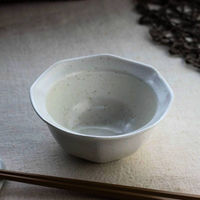 ネクスト 鉢 美濃焼 八角 小鉢 12cm 白粉引 499237 1個（直送品）