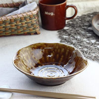 ネクスト とんすい 美濃焼 たっぷりとんすい 16.5cm アメ 499240 1個（直送品）