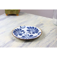 ネクスト 皿 琉球デイゴ 6寸 中皿 20cm ブルー 499243 1個（直送品）