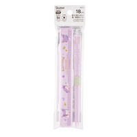 スケーター 音の鳴らない箸・箸箱セット クロミパステル水彩花柄 530554 1個（直送品）