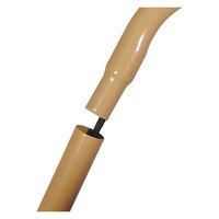 ハック 折りたたみ椅子 簡単!折りたたみポケットチェア ベージュ 532469 1個（直送品）