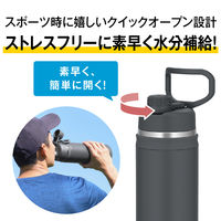 真空断熱スポーツボトル 2L ホワイト FJU-2001 IVWH 1個 食洗機対応 ハンドル付き 水筒 保冷専用 サーモス