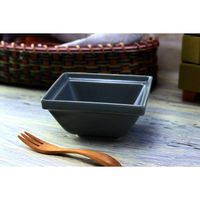 ネクスト ボウル フレーム スクエアボウル Mサイズ 11cm 薄墨 499209 1個（直送品）