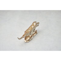 セトクラフト ペンスタンド 天然木 色塗り 恐竜 組立て式 ティラノサウルス 498941 1個（直送品）