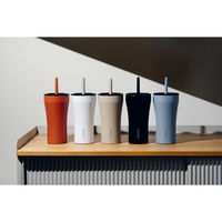 ファンプロジェクト STTOKE ストーク ストロータンブラー 20oz 590ml サンバーストオレンジ 485979 1個（直送品）