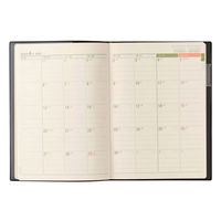 日本能率協会マネジメントセンター 【2026年4月版】NOLTY 能率手帳 A5 片側1週間+ノート 月曜始まり 黒 9607 1冊（直送品）