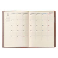 日本能率協会マネジメントセンター 【2026年4月版】NOLTY エクリ A5 週間方眼メモ 月曜始まり グレージュ 9670 1冊（直送品）