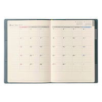 【2026年4月版】NOLTY エクリ A5-4 片側1週間+ノート 日曜始まり コーラルリーフ 9677 1冊（直送品）