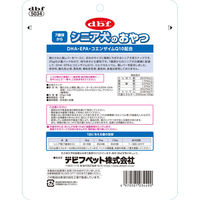 デビフ 7歳頃から シニア犬のおやつ DHA・EPA・コエンザイムQ10配合 国産 100g（25g×4袋）3袋 デビフペット 犬用 おやつ