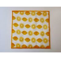 クラシック フルーツふきん レモン 約30×30cm 1枚 小久保工業所