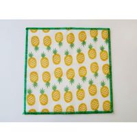 クラシック フルーツふきん パイナップル  約30×30cm 1枚 小久保工業所