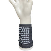 エバナース ケアオール リストバンド ダブル加工 2枚組ブラック LL ECR-510158 1S(2枚)（直送品）