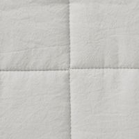 無印良品 滑り止め付 綿洗いざらし 敷パッド Ｓ １００×２００ｃｍ グレー 良品計画