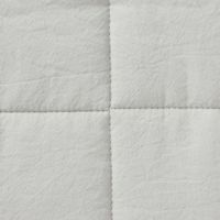 無印良品 滑り止め付 綿洗いざらし 敷パッド Ｄ １４０×２００ｃｍ グレー 良品計画