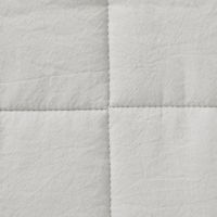 無印良品 滑り止め付 綿洗いざらし 敷パッド ＳＤ １２０×２００ｃｍ グレー 良品計画