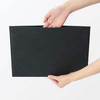 無印良品 ジーンズラベル 書類ケース Ａ４用 ダークグレー 良品計画