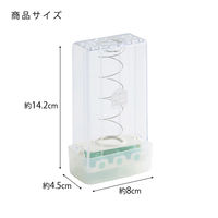 泡立つ洗濯せっけんケース スリムローラー付き 1セット（1個×3） 石鹸ケース 衣類の汚れ落とし 泡立ち デリケート洗い コジット