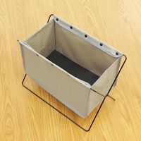 LIV PLUS ベストコ 荷物置き ボックス型 S 折りたたみ 収納 グレージュ フロアーラック ND-3582 1個