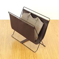 LIV PLUS ベストコ 荷物置き ハンモック型 折りたたみ 収納 ブラウン フロアーラック ND-3591 1個