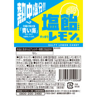 暑さ対策 塩分チャージ 1kg 熱中塩分!! 塩飴レモン味 1セット（1個×3）