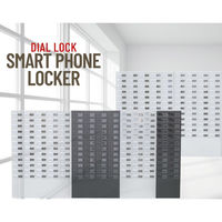 仁張工作所 スマホロッカー(2列12段)ホワイト NSP-0212 1台（直送品）