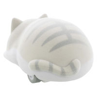 サンスター文具 卓上クリーナー もぐもぐズー サバトラ S8902356 1セット(1個×3)（直送品）