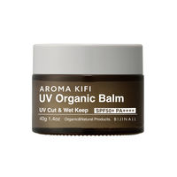 アロマキフィ UVオーガニックバーム UVカット＆ウェットキープ 40g ビジナル