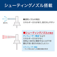 消臭力 業務用 ロングジェット 無香性 室内・トイレ用 600mL 1本　エステー