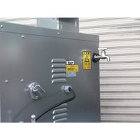 スーパー工業 【26年3月末まで高圧ホース20m仕様キャンペーン】 100V温水高圧洗浄機 SHJー1105S 貯湯式ボイラータイプ 1台（直送品）