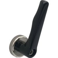 東京パーツセンター ラクテム 強力マグネット レバーハンドル付 φ42ー8 ブラック SML42-8-B 1個 658-3705（直送品）