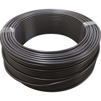 伸興電線 アルミ編組高周波同軸ケーブル ECX 3Cー2V(AL) ECX3C-2VALX100M 1巻(100m) 607-9758（直送品）