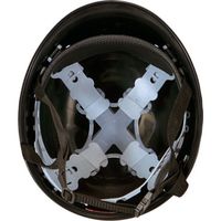 トラスコ中山 TRUSCO ヘルメット(MPタイプ)ブラック HM-110-BK 1個 699-6742（直送品）