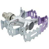 ペダル Aurora(オーロラ) Ezy Superior パープル/シルバー AuroraEzySuperiorパープルシルバー 1ペア（直送品）